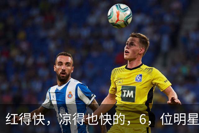 红得快，凉得也快的，6，位明星，以前是男神女神，现在，“无人问津”